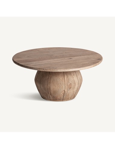 Mesa de centro jacquard de Madera de Mango –...