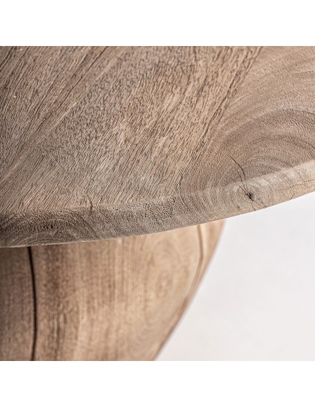 Mesa de centro jacquard de Madera de Mango – Estilo Contemporáneo