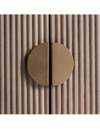 Mueble tv Zerf en Madera de Mango y Mármol...