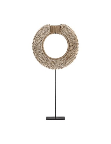 Figura decorativa collar conchas