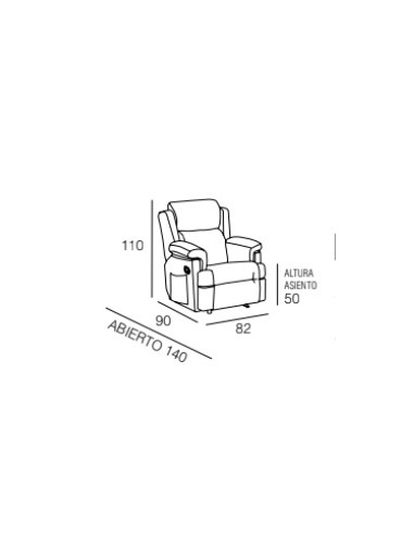 Butaca Relax Mod. 290 | Manual o Power Lift –...