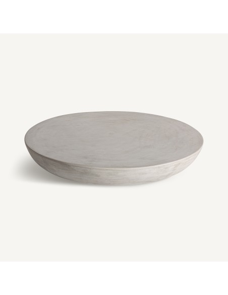 Mesa de centro Cles 100 cm Cemento Gris – VICAL Home Escultórica
