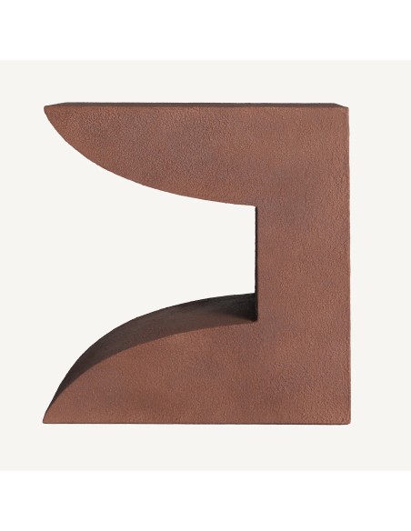 Mesa auxiliar steinach de Cemento y Madera – VICAL Home