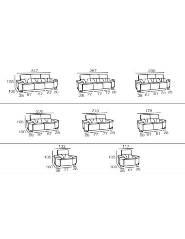 Sofá Triana de Mayor Tapizados – Fijo o Relax...