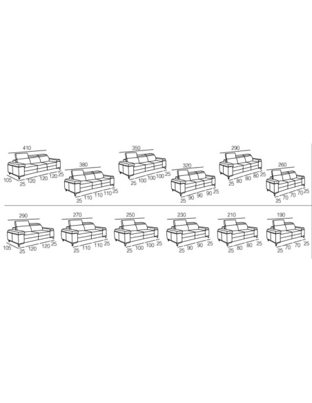 Sofá Sense de Mayor Tapizados con Asientos de Muelles Ensacados – Modular y Personalizable