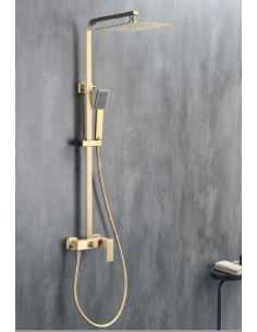 Grifería ducha monomando ARMY CROMO/NEGRO/ORO/NIQUEL