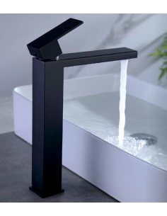 Grifo lavabo alto monomando ARMY CROMO/NEGRO/ORO/NIQUEL