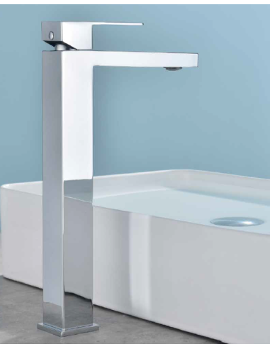 Grifo lavabo alto monomando ARMY CROMO/NEGRO/ORO/NIQUEL