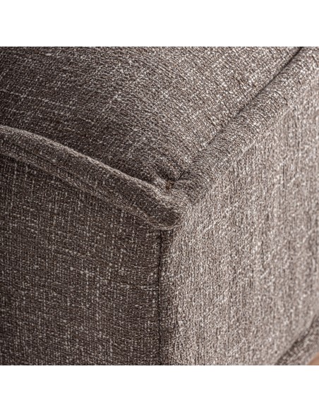 Módulo Sofá Central Aspach Marrón de Vical home – Diseño Contemporáneo y Acabado Jaspeado