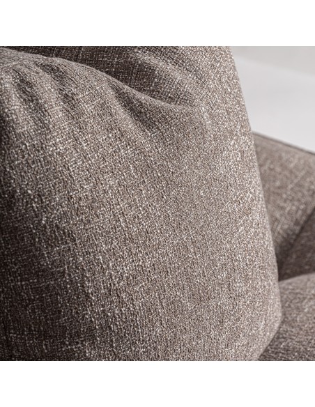 Módulo Sofá Central Aspach Marrón de Vical home – Diseño Contemporáneo y Acabado Jaspeado