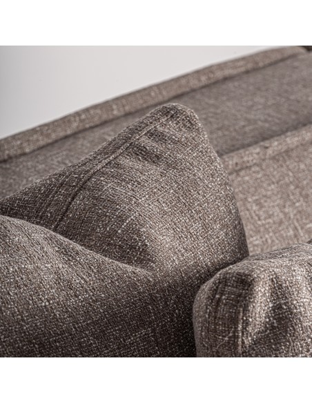 Módulo Sofá Central Aspach Marrón de Vical home – Diseño Contemporáneo y Acabado Jaspeado