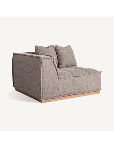 Módulo Sofá Esquinero Aspach Marrón de Vical...