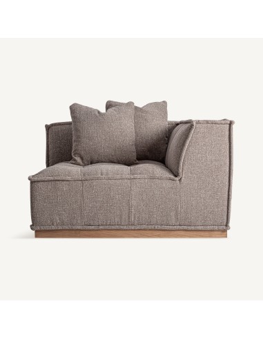 Módulo Sofá Esquinero Aspach Marrón de Vical...