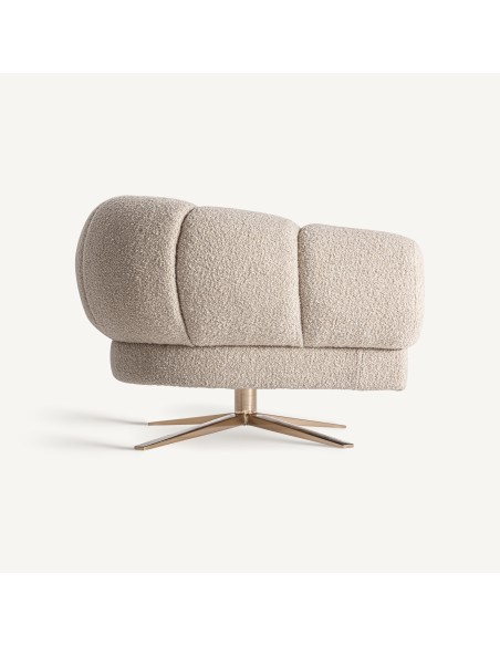 Sillón Elise Blanco Roto de Vical Home – Estilo Art Déco con Acabado Jaspeado