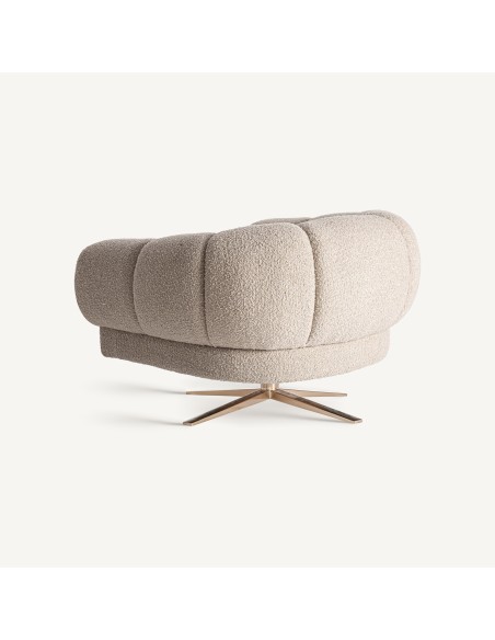 Sillón Elise Blanco Roto de Vical Home – Estilo Art Déco con Acabado Jaspeado