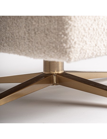 Sillón Elise Blanco Roto de Vical Home – Estilo Art Déco con Acabado Jaspeado