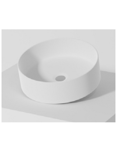 Lavabo sobre encimera fino Cilin BLANCO/NEGRO/GRIS/ROSA/CALCATA