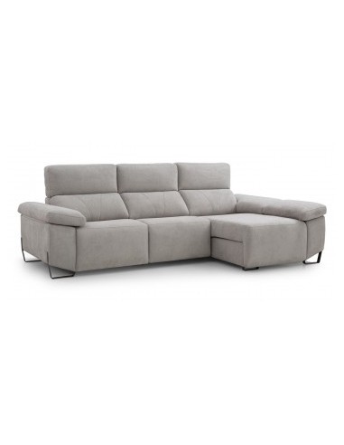 Sofá chaiselongue Triana de Mayor Tapizados – Fijo o Relax Motorizado con Arcón en Brazos