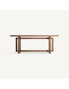 Consola Norvik Vical Home en Madera de Olmo Marrón – 200 cm