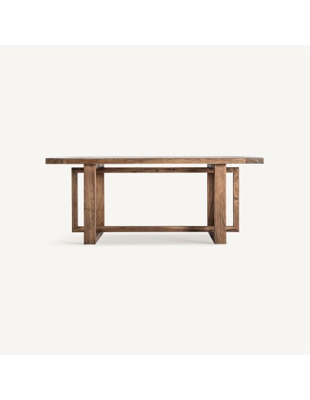 Escritorio Norvik de Madera de Olmo Marrón 185x90 cm – Vical Home