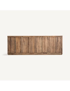 Aparador Norvik de Madera de Olmo Marrón 280x48x98 cm –...