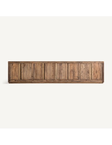 Mueble de TV Norvik de Madera de Olmo Marrón 280x46x65 cm – Vical Home