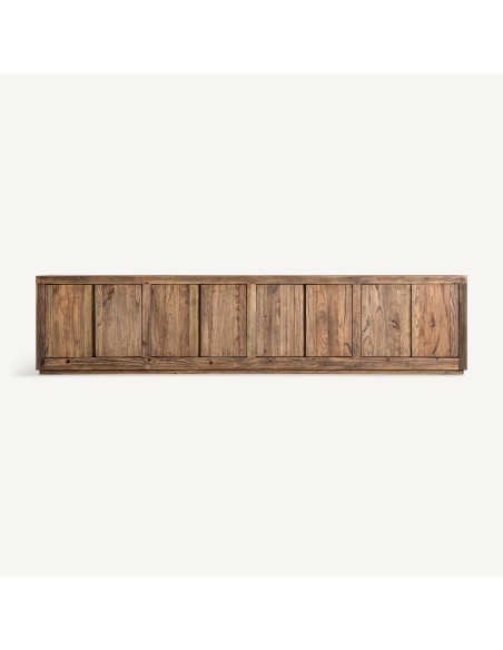 Mueble de TV Norvik de Madera de Olmo Marrón 280x46x65 cm – Vical Home