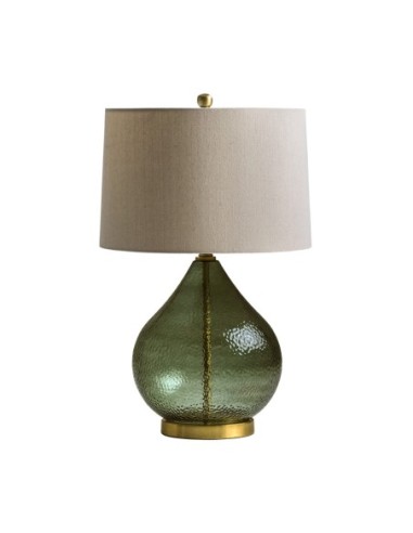 Lámpara de sobremesa Clásica Verde y Oro – VICAL Home