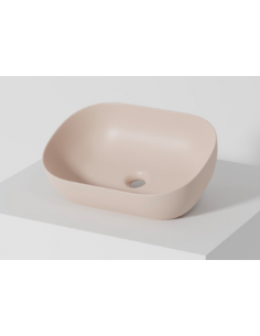 Lavabo sobre encimera fino mini óvalo...