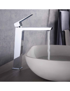 Grifo lavabo monomando alto INFINITE CROMO/NEGRO/ORO/ORO... 2