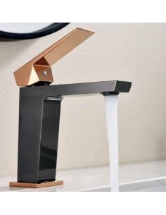 Grifo lavabo monomando INFINITE CROMO/NEGRO/ORO/ORO ROSA