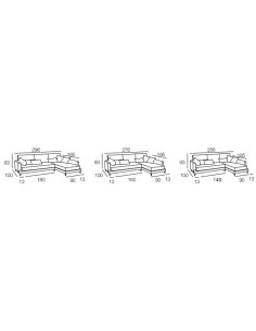 Sofá chaiselongue Vento de Mayor Tapizados – Diseño de... 2