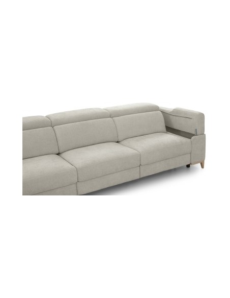 Sofá Chaiselongue Fija Sense de Mayor Tapizados con Asientos de Muelles Ensacados – Modular y Personalizable