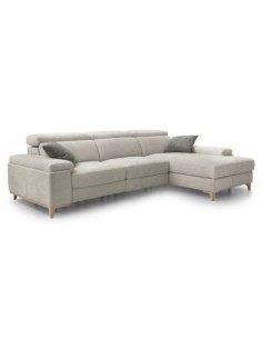 Sofá Chaiselongue Fija Sense de Mayor Tapizados con... 2