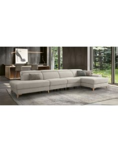 Sofá Chaiselongue Fija Sense de Mayor Tapizados con...