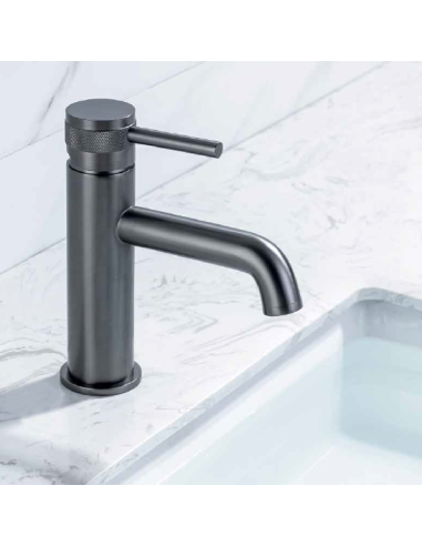 Grifo lavabo monomando DIAMOND CROMO/ORO/GRIS