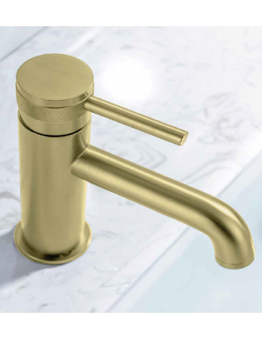Grifo lavabo monomando DIAMOND CROMO/ORO/GRIS