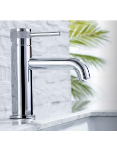Grifo lavabo monomando DIAMOND CROMO/ORO/GRIS