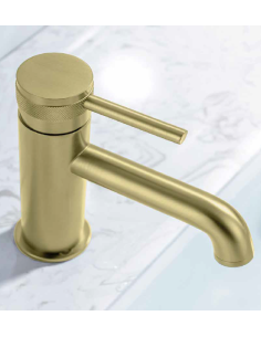 Grifo lavabo monomando DIAMOND CROMO/ORO/GRIS