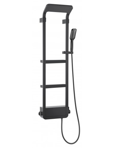 COLUMNA DUCHA MONOMANDO SHELF CON ESTANTES...