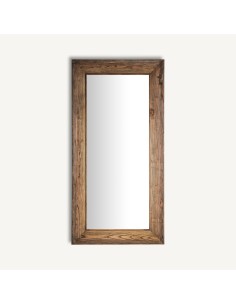 Espejo de Madera de Olmo Marrón 100x200 cm - Vical Home