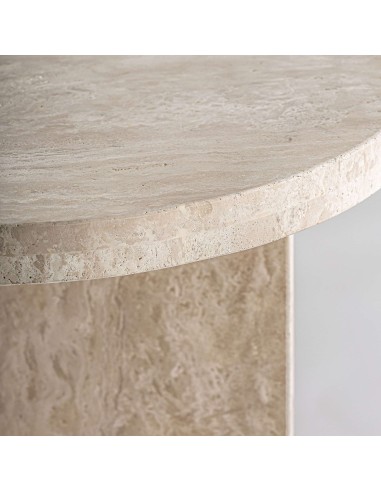 Mesa Auxiliar Thiennes de Travertino Beige –...