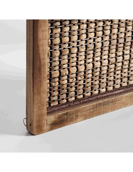 Panel Decorativo de Fibra Natural Marrón – Vical Home