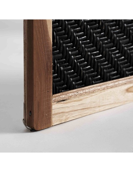 Panel Decorativo de Ratán Marrón 50x100 cm – Vical Home