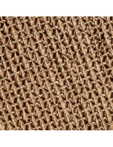 Panel Decorativo de Fibra Natural Marrón Estilo...