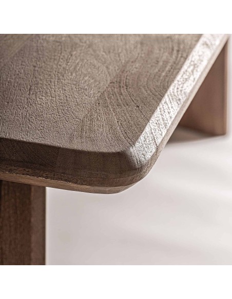 Mesa de Comedor Lendine de Madera de Mango en Color Marrón – Vical Home