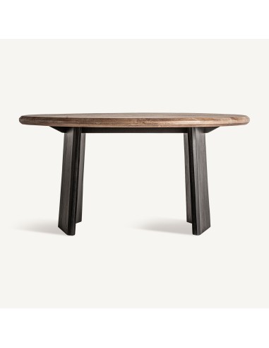 Mesa de Comedor Ardoix Negra en Madera de Mango – Vical Home