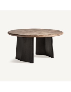 Mesa de Comedor Ardoix Negra en Madera de Mango – Vical Home 2