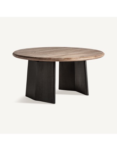 Mesa de Comedor Ardoix Negra en Madera de Mango...