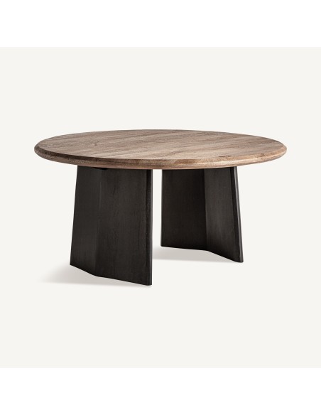 Mesa de Comedor Ardoix Negra en Madera de Mango – Vical Home